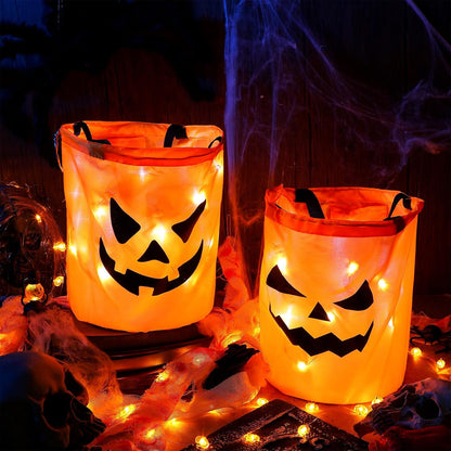 Seaston - Glowing Pumpkin Treat Tote