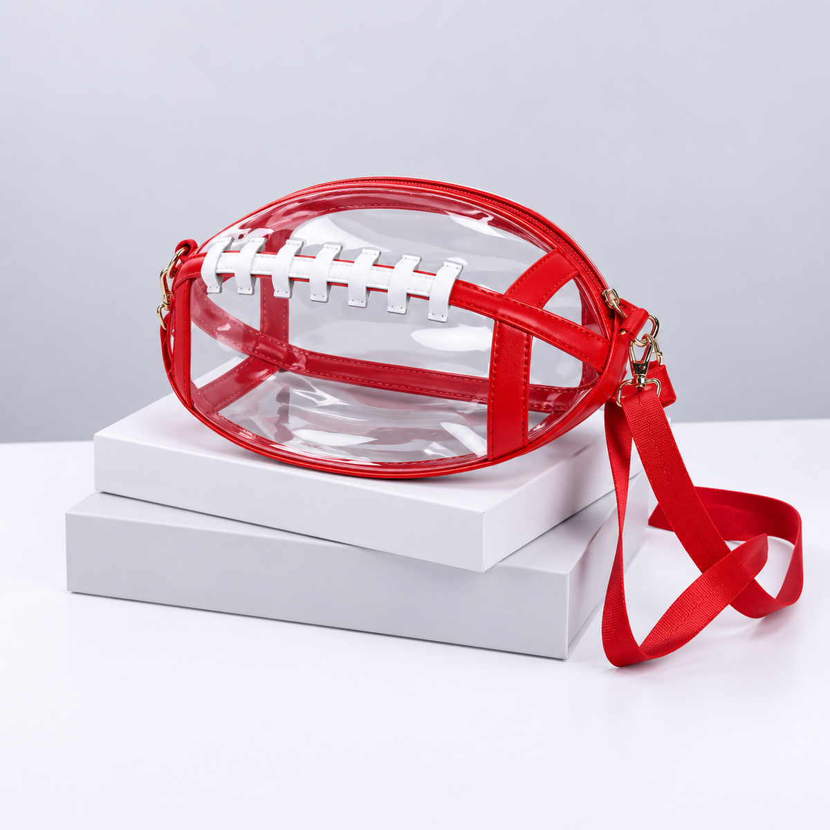 Seaston - Spiral Clear Game Day Bag