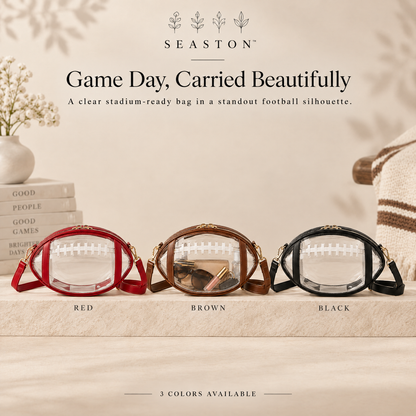 Seaston - Spiral Clear Game Day Bag